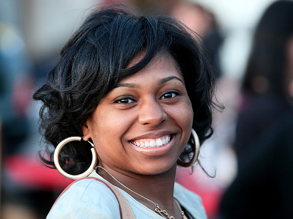 woman in Baltimore