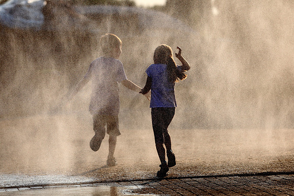 Kids in the Rain