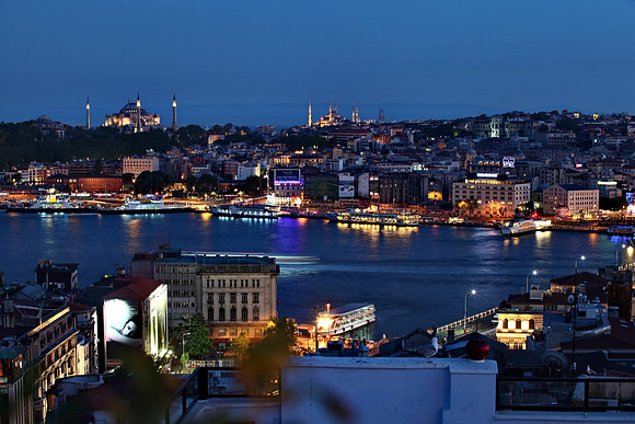 Istanbul at night