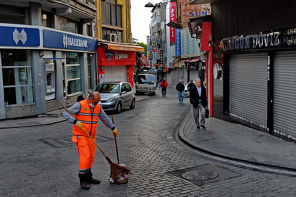 istanbul Eminönü in the Morning