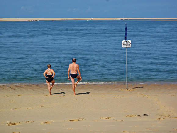 nördlich BISCARROSSE PLAGE Frankreich Atlantik Küste 2008