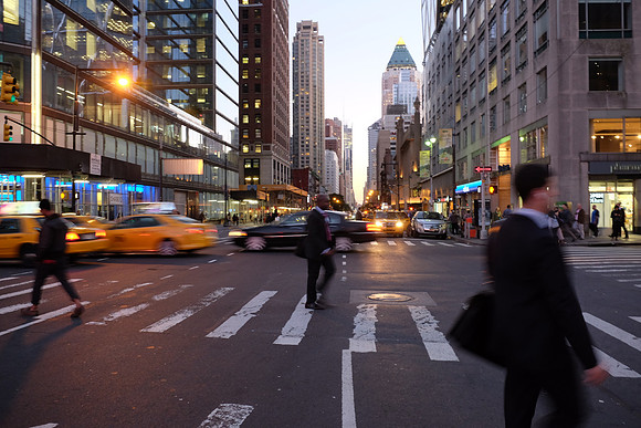 NYC crossing