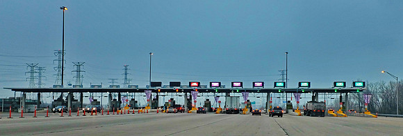 Toll Bridge Chicago Illinois USA