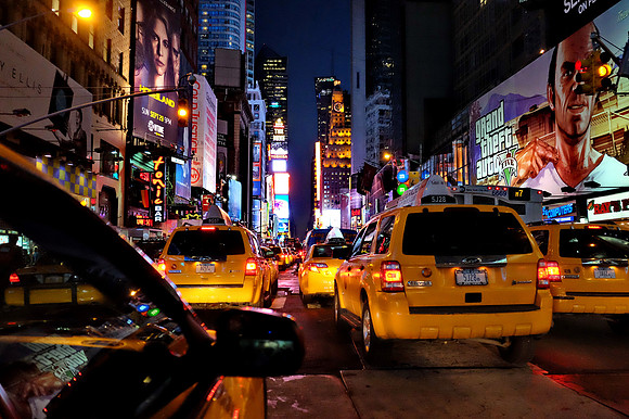 Taxis in NYC